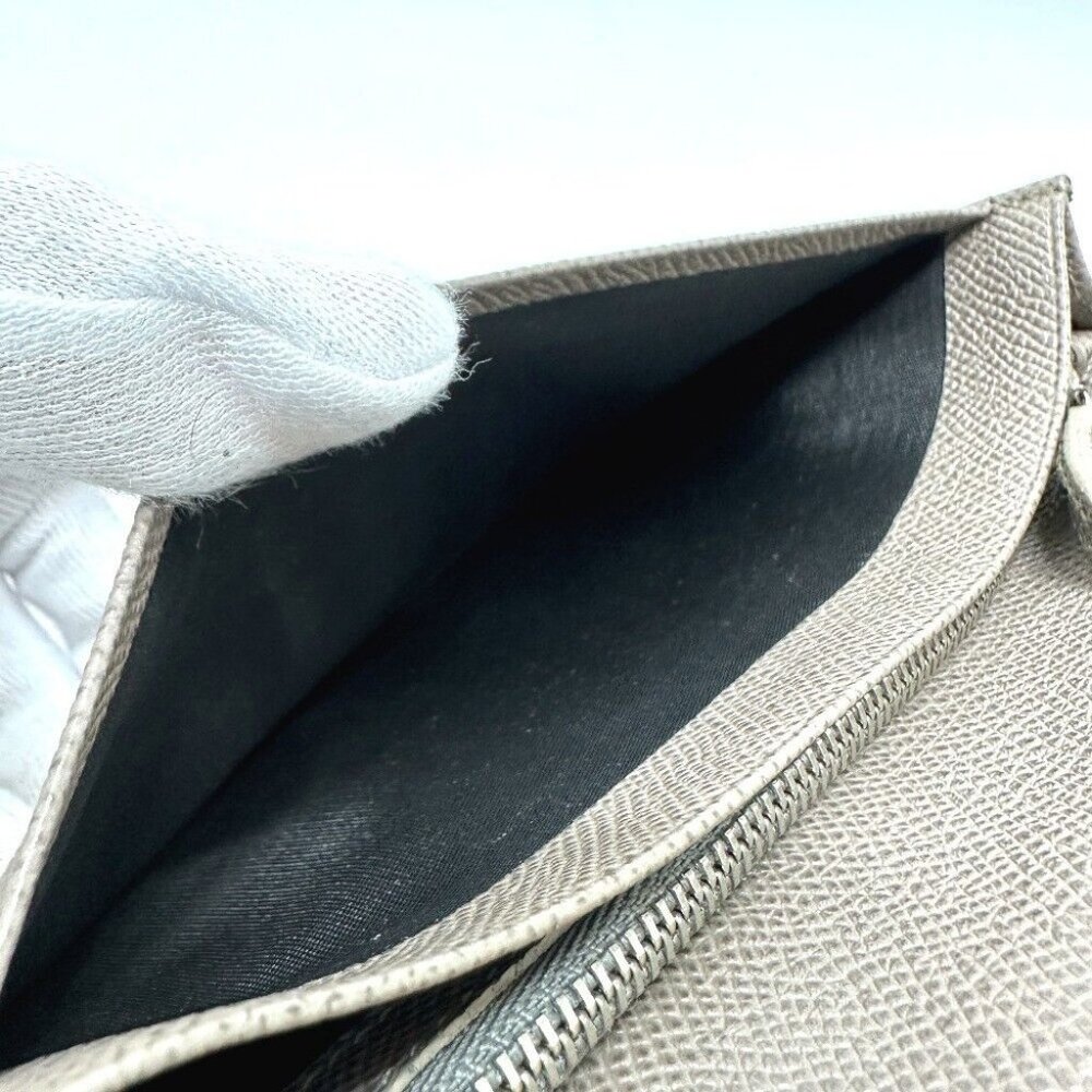 BVLGARI Bulgari Bulgari Folded wallet Leather gray - Picture 7 of 16
